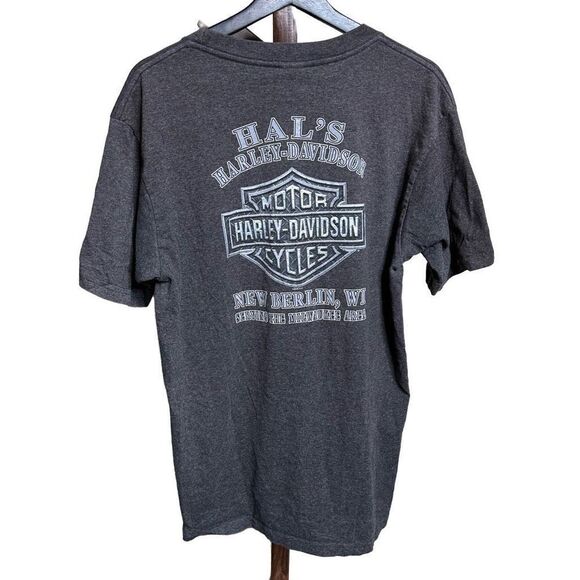 Y2K Harley Davidson T Shirt Made in USA Large - Picture 3 of 6